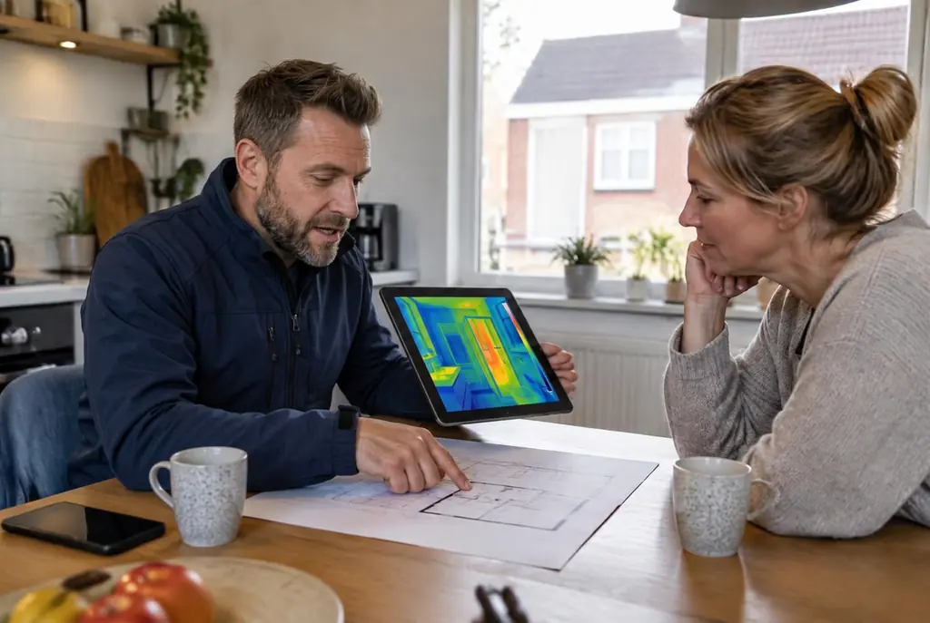 Lekdetectie Schiedam – bevindingen bespreken aan de keukentafel