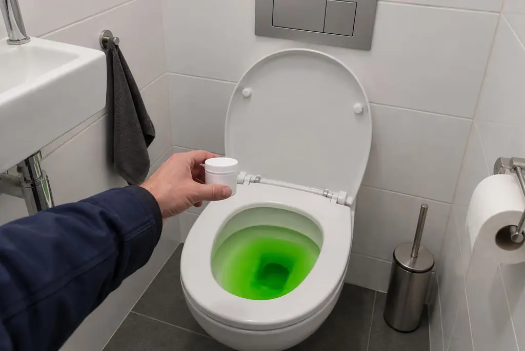 Lekdetectie Schiedam – kleurstoftest bij een lekkend toilet